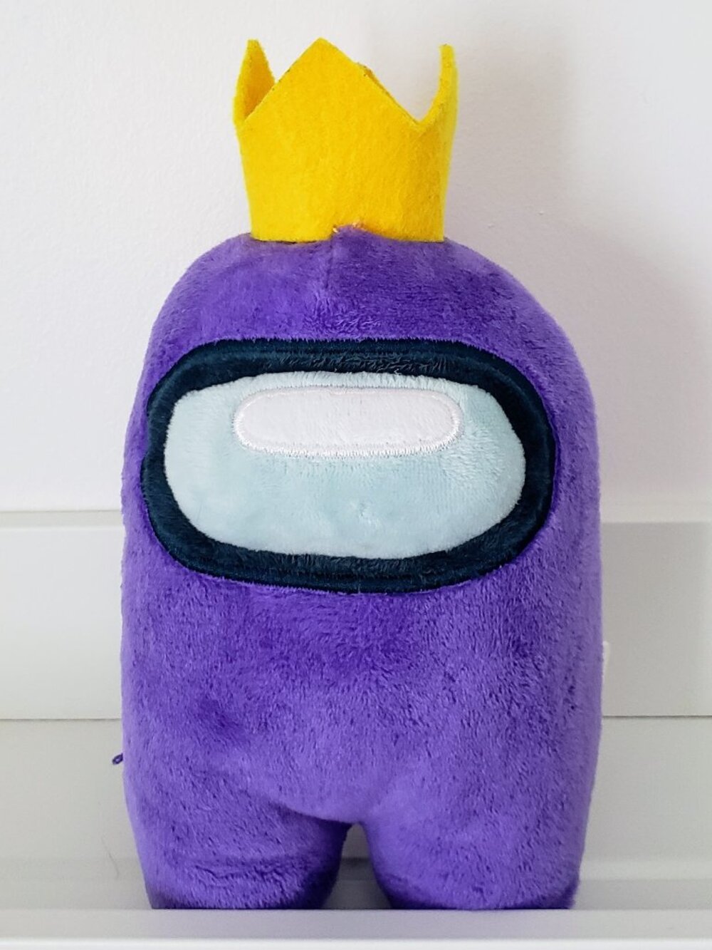 Toikido Among Us 7” Purple With Gold Crown Imposter Plush Series 2